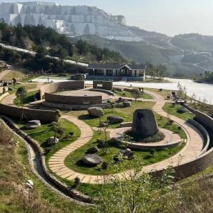 贵港仿古石铺装整体效果