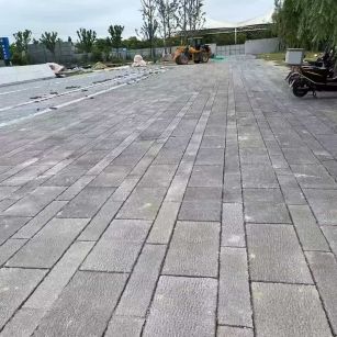 贵港仿古石铺装效果