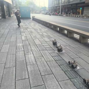 贵港仿古石铺装效果