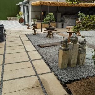 贵港仿古石铺装效果