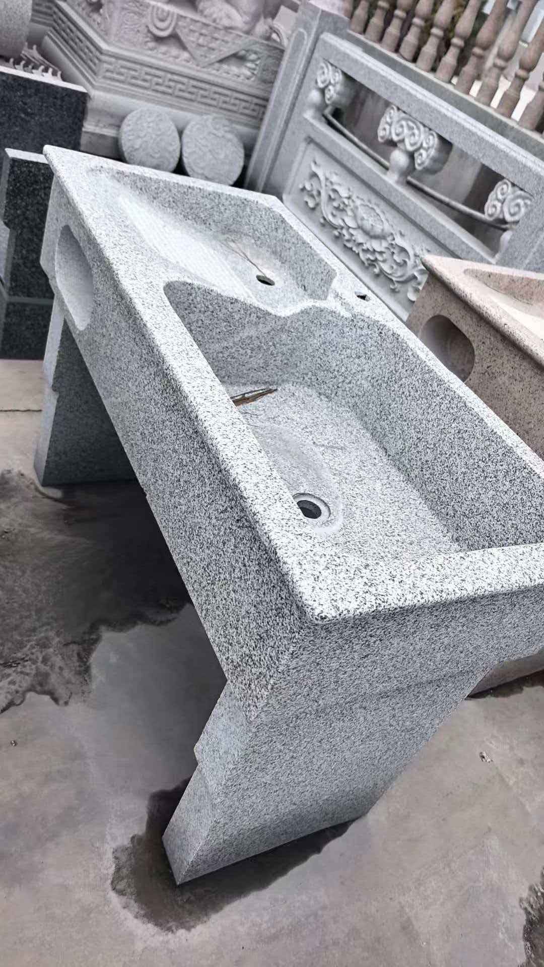 贵港 花岗岩石材洗手池，洗衣池