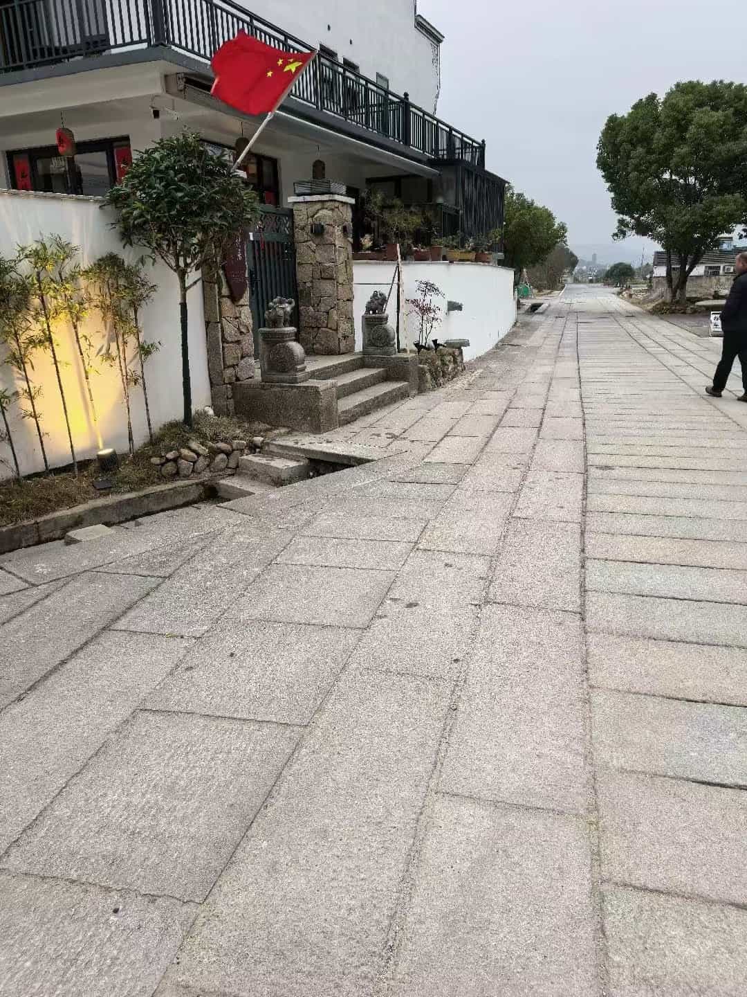 贵港仿古石铺装效果