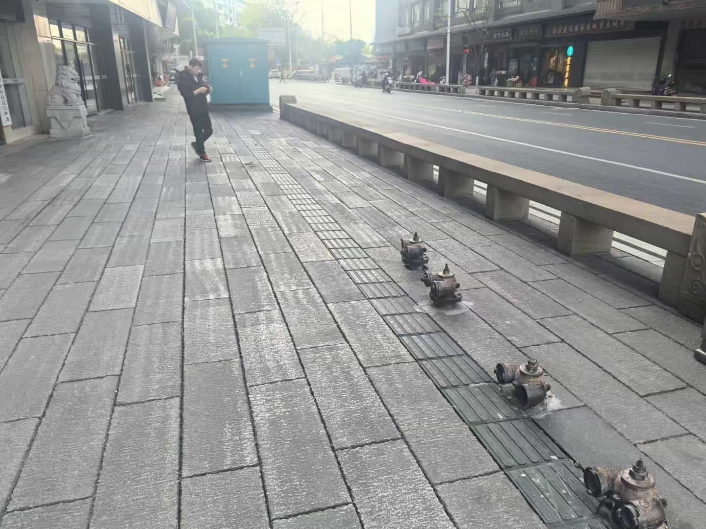贵港仿古石铺装效果