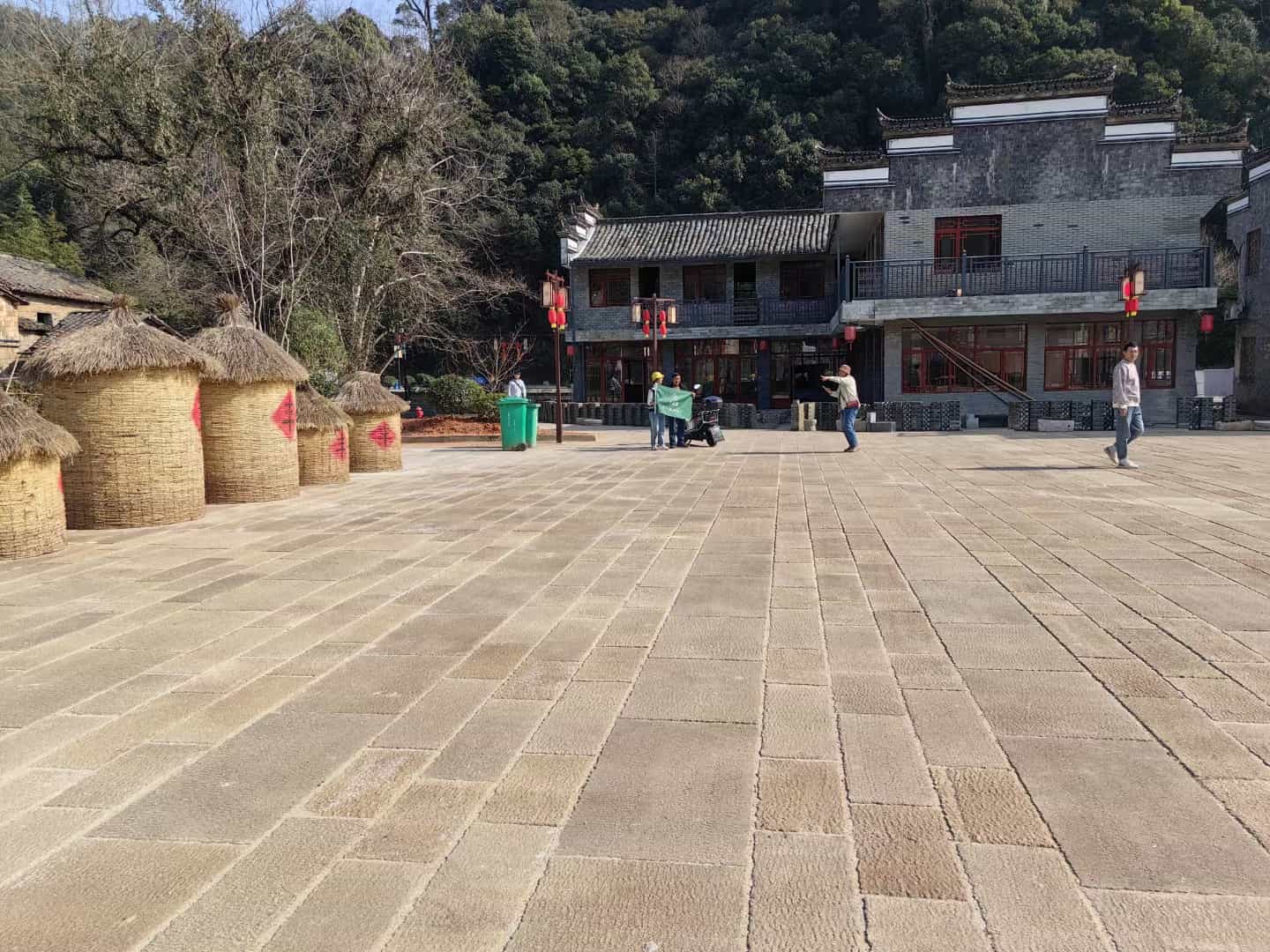 贵港仿古石铺装效果