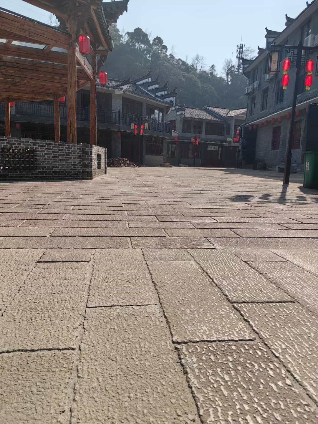 贵港仿古石铺装效果