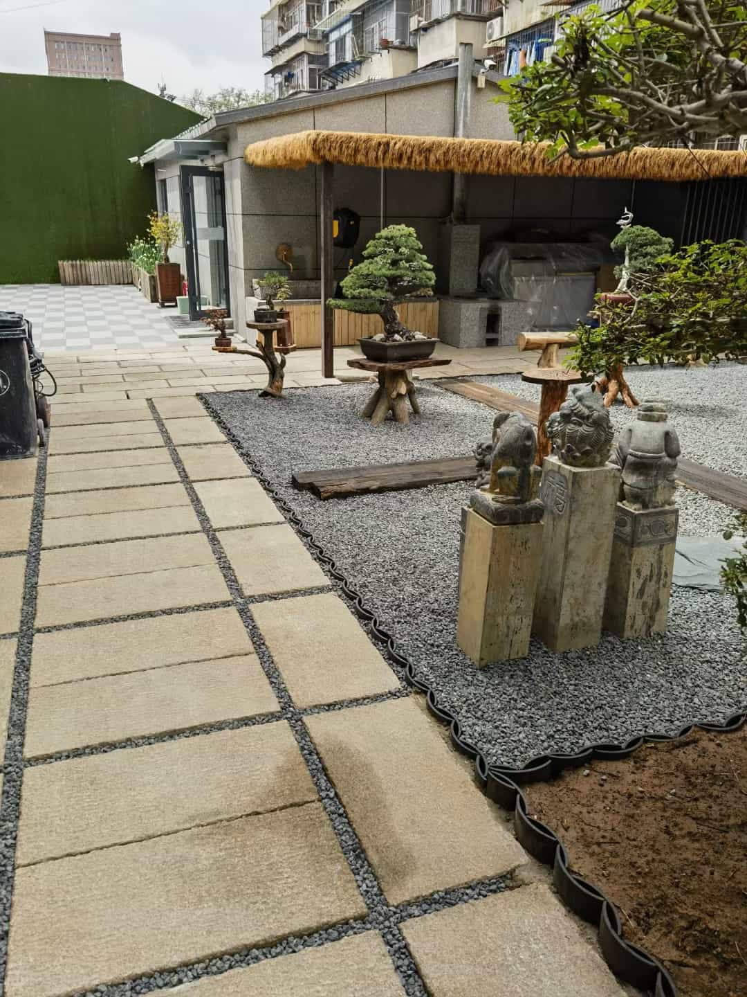 贵港仿古石铺装效果