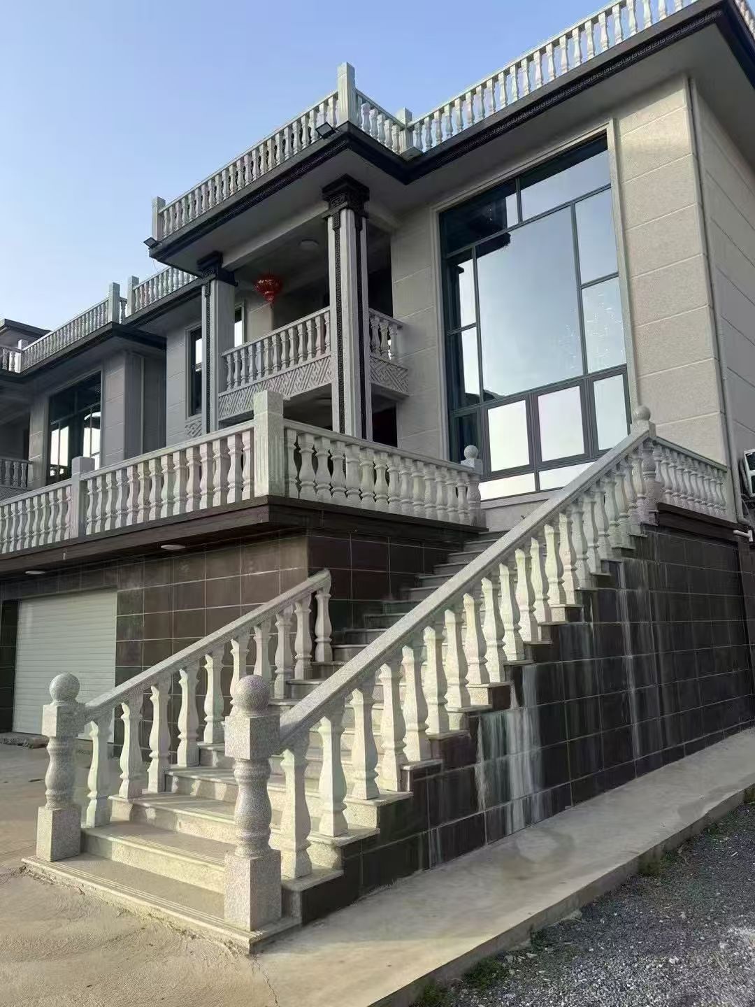 贵港 芝麻白别墅阳台栏杆，楼梯栏杆
