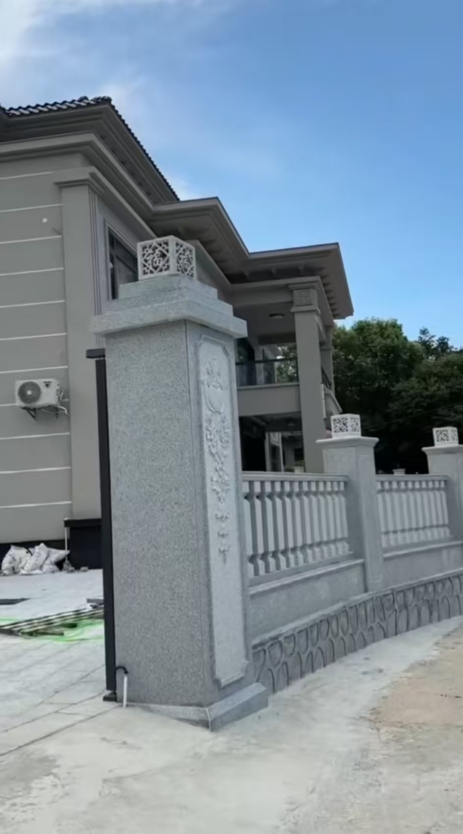 贵港 芝麻白别墅围墙栏杆，私人订制