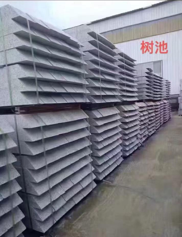 贵港 芝麻灰切头树池